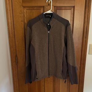 Greyson Two-Tone Jacket in Gray and Brown